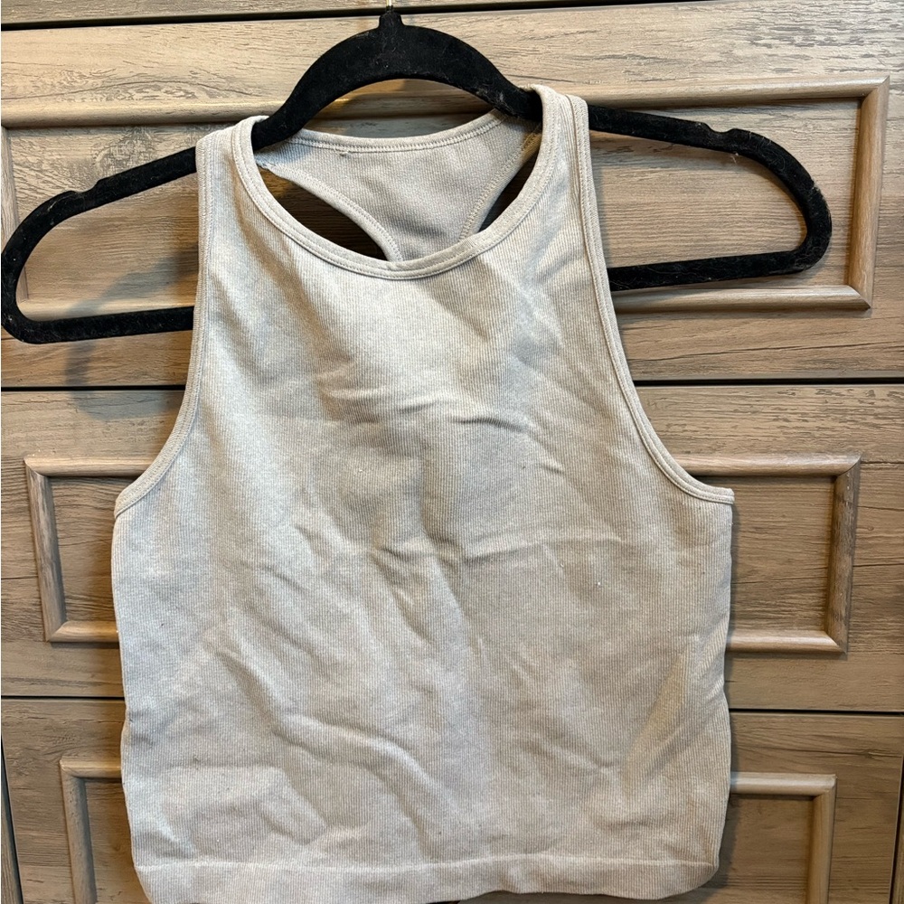 Free People Grey Tank Top
